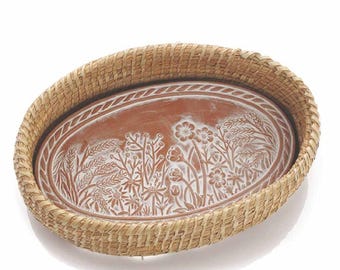Wildflower Bread Warmer Basket