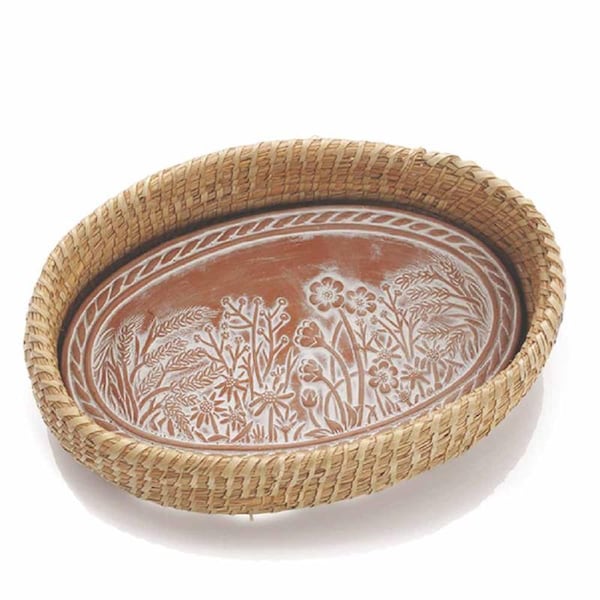 Wildflower Bread Warmer Basket