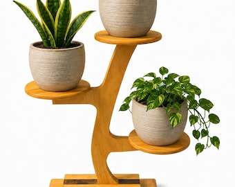 Zen plant stand