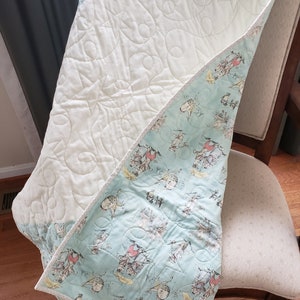 Humpty Dumpty Quilt: Handmade Cotton Children&#39;s Blanket (36x56)