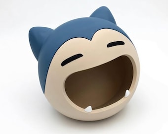 Ciotola organizer da scrivania a tema anime/mostri / Vassoio porta snack kawaii per giocatori