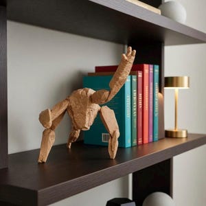Poseable Rocky Action Figure | Project Hail Mary | Sci-Fi Space Movie Gift | Bookshelf Decor