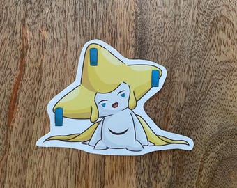 Jirachi sentado (corte de mano)