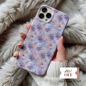 Pastell Blumen Handytasche für iPhone Für iPhone 14 12 13 Pro Max XR 11 Pro Max Tough Snap Cover SE iPhone Case und Samsung