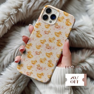 Niedliche kleine Ente für iPhone, Samsung und Google Pixel - Tough Cases