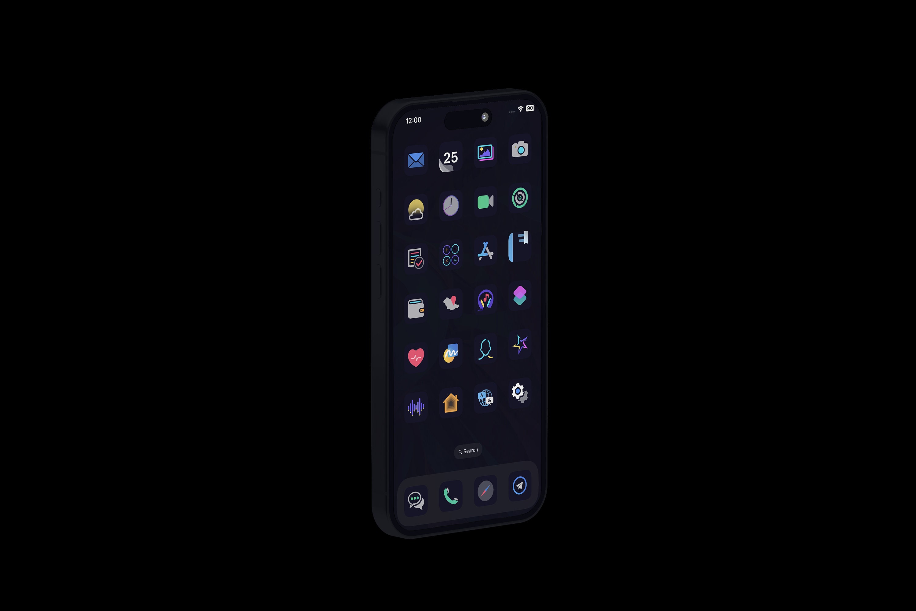 Velar Icon Velar Dark/light Icons Pack Theme Ios/android IOS 17 - Etsy