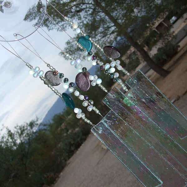 Stained Glass Windchime Suncatcher