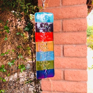 Rainbow-Burst-of-Colors-Friendship-Peace-Love-Gift-Glass Designed Art
