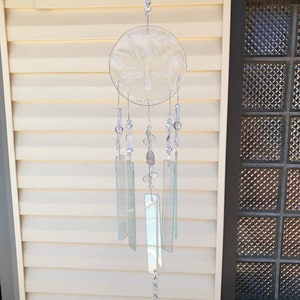 Butterfly Windchime-Winged Garden Art image 6