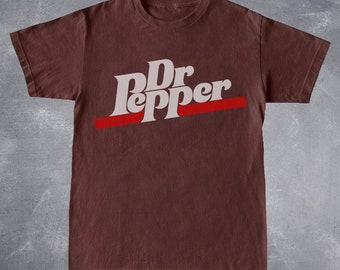 Vintage Dr Pepper Soda T-Shirt, Unisex Cotton Tee