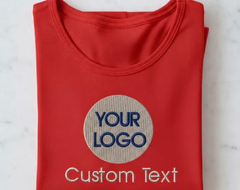 Custom Embroidered Youth Tank, Team Logo Shirt, KingArtDesigner
