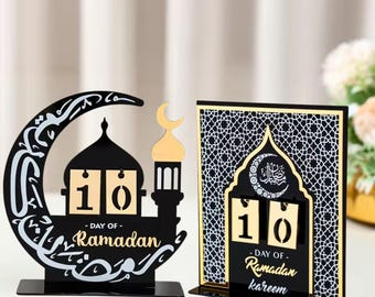 Ramadan Calendar | Ramadan Decor | Islamic Gift | Ramadan Countdown|Unique Ramadan Gift for Families | Islamic Eid Decorations | custom Gift