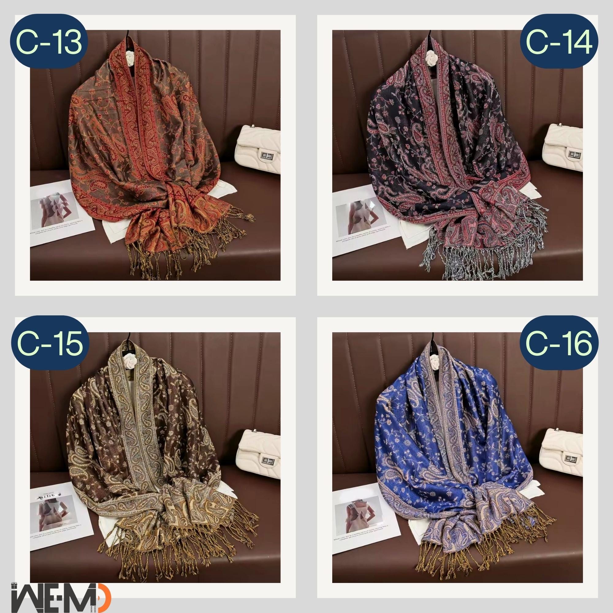 Cotton Scarf Muslim Hijab – Tarha Muslim Head Cover, Elegant Hijab