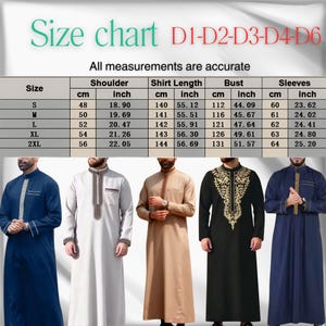 Luxury Islamic Thobe for Men – Premium Arabic Galabiya Kaftan – Muslim Jubbah Robe – Elegant Dishdash for Eid, Ramadan, Prayer Abaya image 13