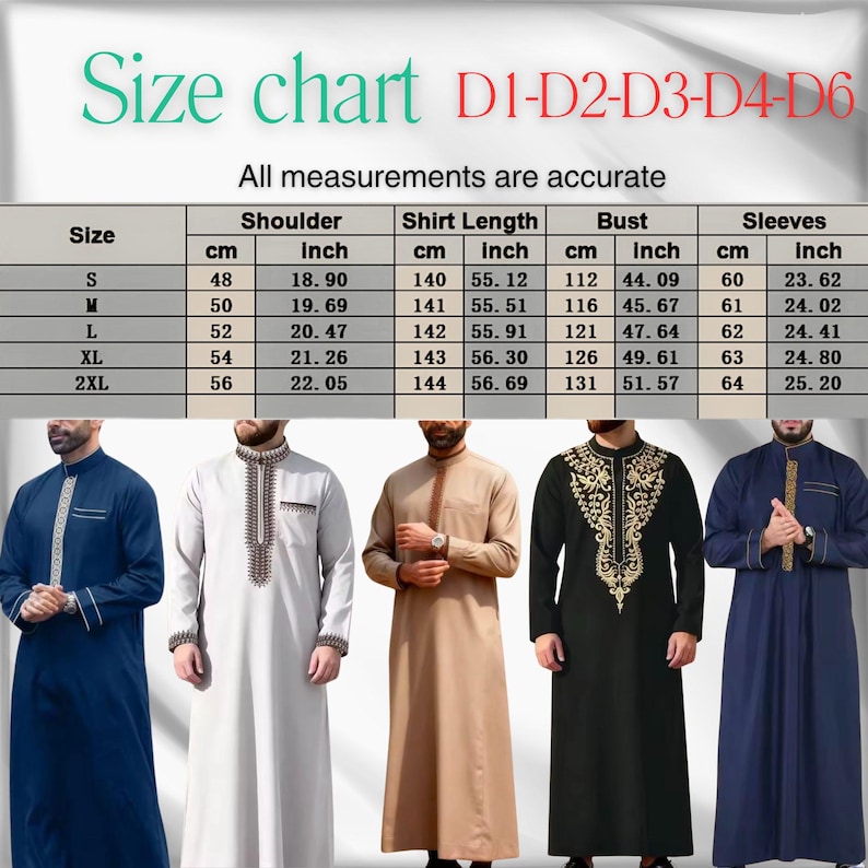 Luxury Islamic Thobe for Men – Premium Arabic Galabiya Kaftan – Muslim Jubbah Robe – Elegant Dishdash for Eid, Ramadan, Prayer Abaya image 13
