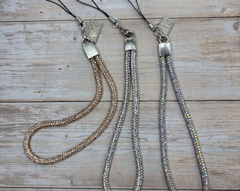 Rhinestone Walking Stick Wrist Strap: Sparkling Safety Accessory
