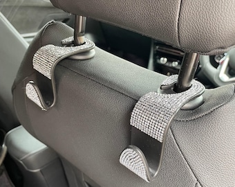 Aurora Borealis Car hooks x 2 for walking sticks, great for bags, umbrellas. Simple to use,  great ideas for the person who has everything.