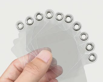 Walking Sticks Strap-Safety connector for mobile phones, flat clear plastic, easy to install.
