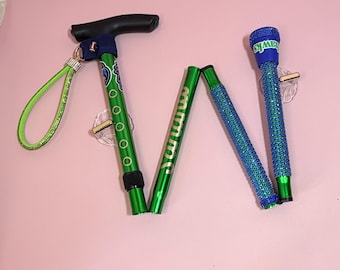 Seattle Seahawks, Walking Stick Sports, , Bespoke,  Football, Disney, Halloween, Christmas