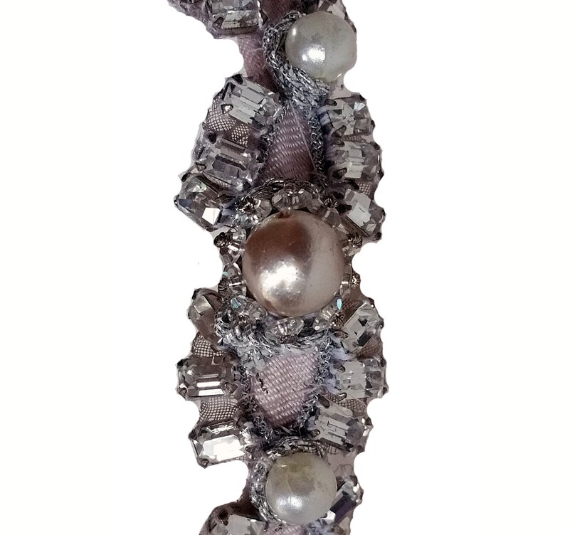 rose quartz headpiece