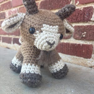 Handmade Crochet Baby Goat