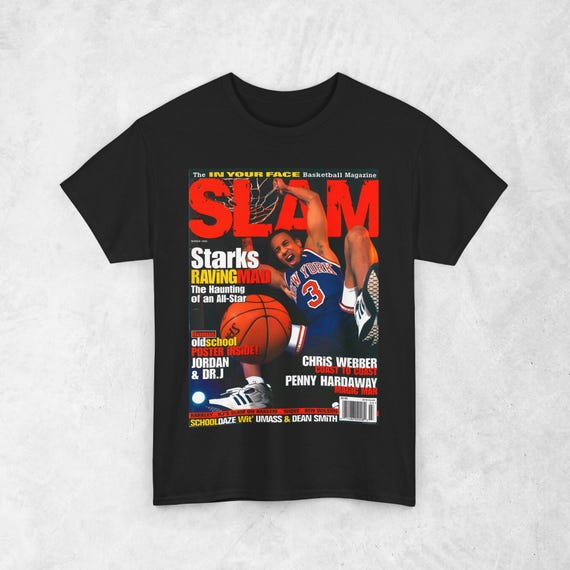 NBA JAM Ewing Starks Tシャツ Rare NBA Jam New York Knicks Ewing and Starks Shirt