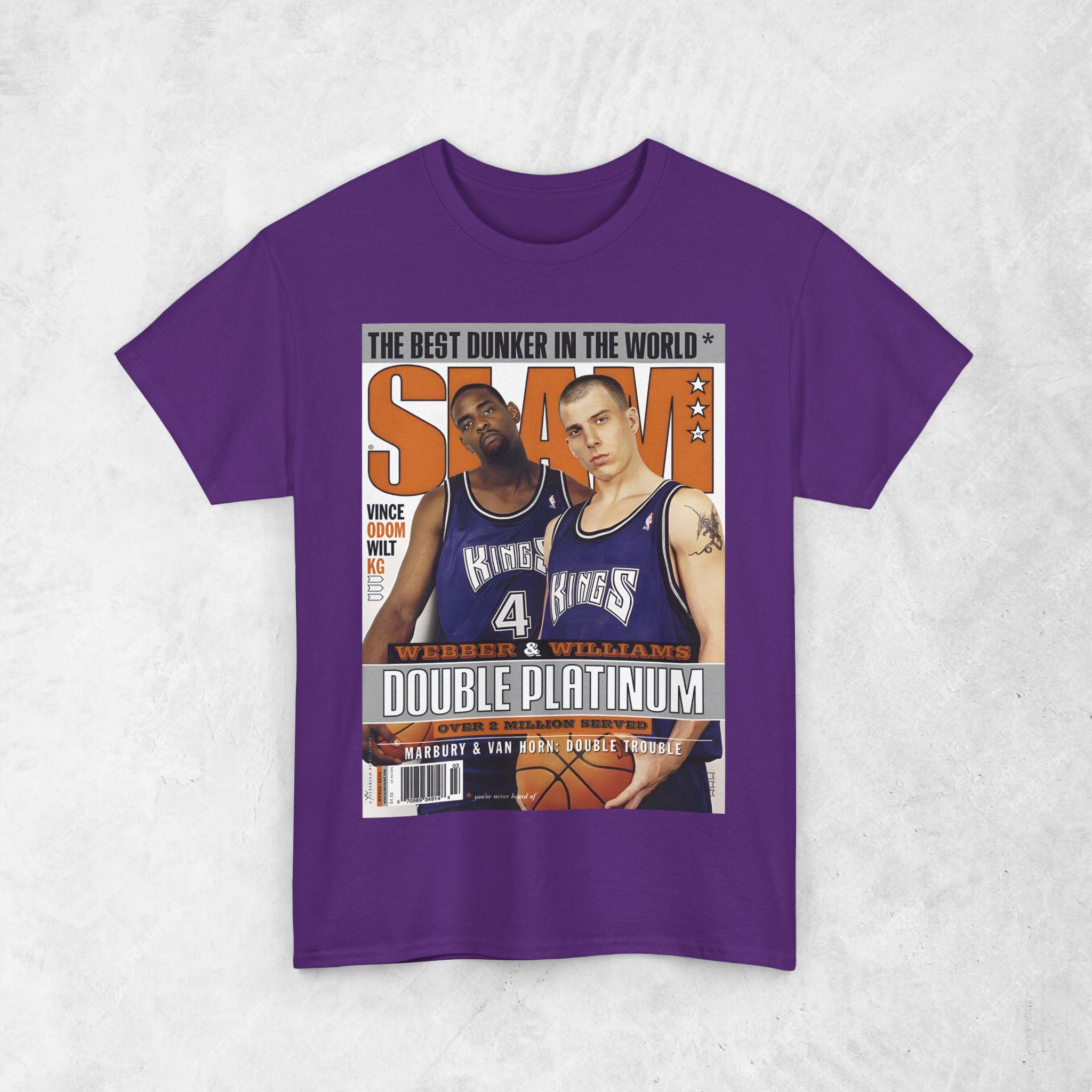 Mitchell&Ness サクラメント キングス クリス ウェバー Tシャツ クリス・ウェバー＆ジェイソン・ウィリアムズ シャツ