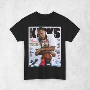Camisa Paolo Banchero, Orlando Magic NBA SLAM Cover T-Shirt, Camiseta esportiva unissex, Basquete retrô vintage, Presente para homens, rapazes, pai