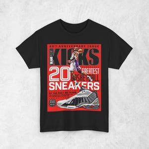 Koszulka Vince'a Cartera, Toronto Raptors NBA SLAM Cover T-shirt, Unisex Sports Tee, Vintage Retro Basketball Streetwear, Prezent dla mężczyzn, facetów, taty