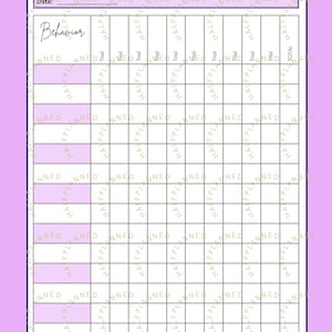 Datensammlungs-Blatt | Druckbare ABA Therapie Tracker | RBT Session Log PDF