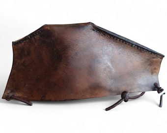 Funda de cuero rústico para fusil de chispa / Funda impermeable para fusil de avancarga
