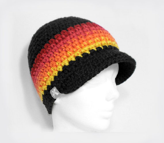 mens peaked beanie