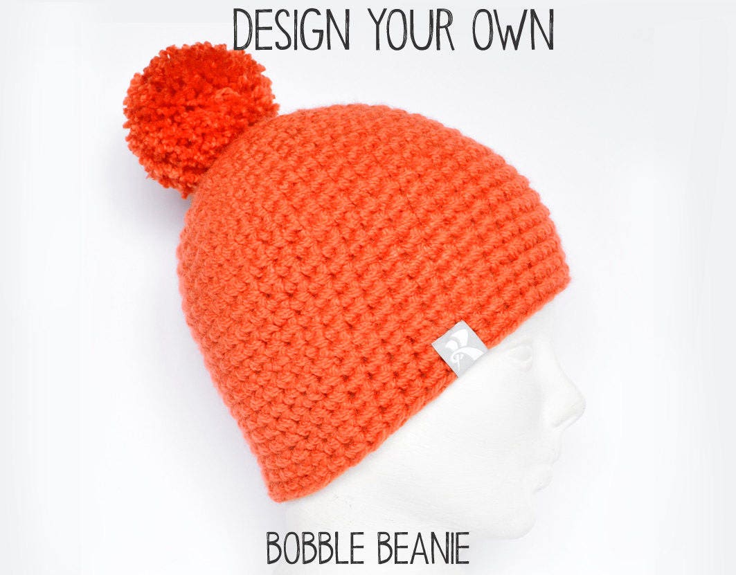 Design Your Own Bobble Beanie Custom 