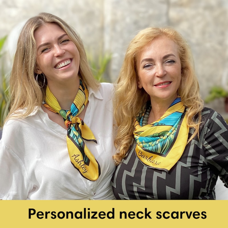 Carson Scarf in Mom Print