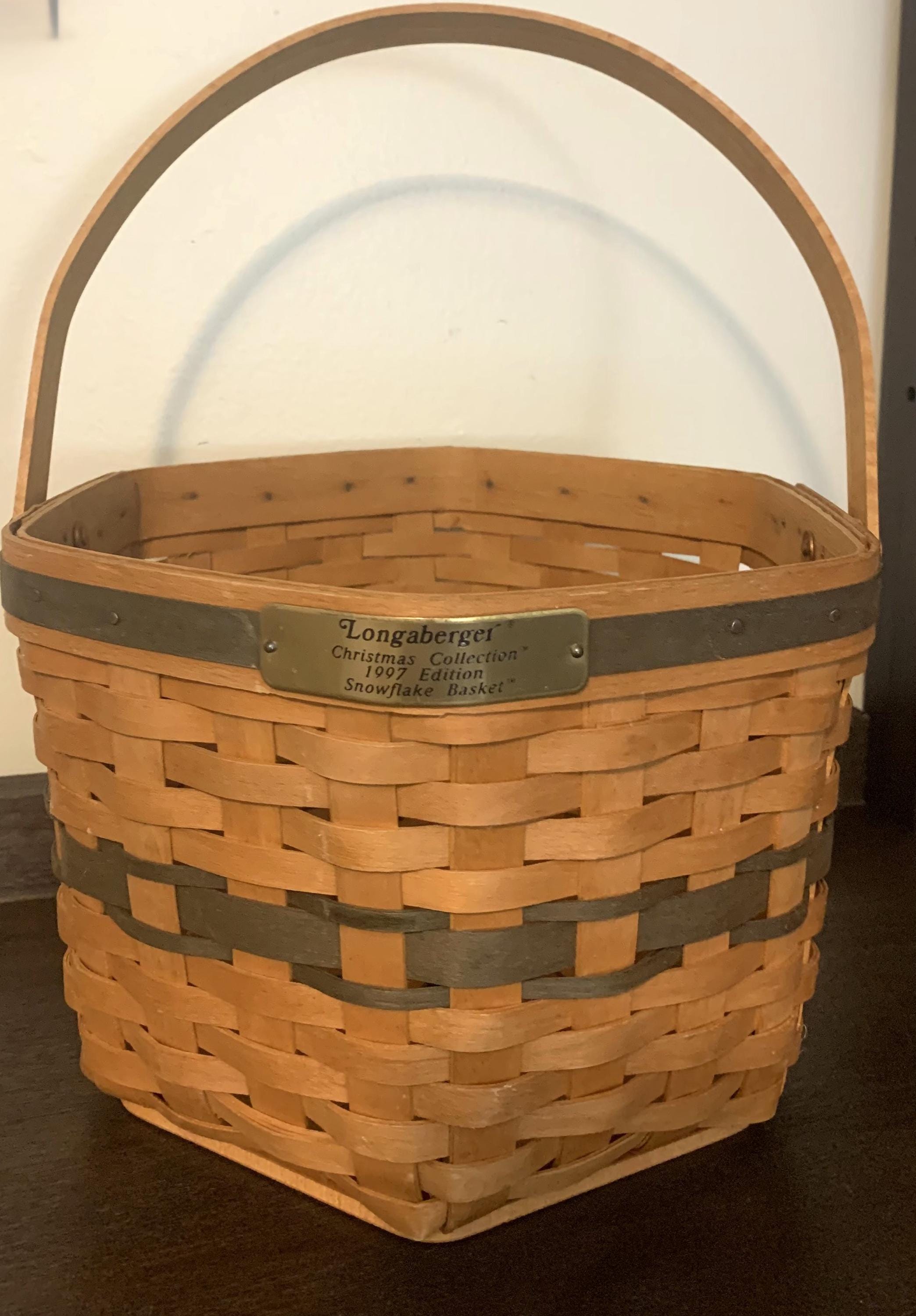 Snowman Longaberger Basket - Etsy