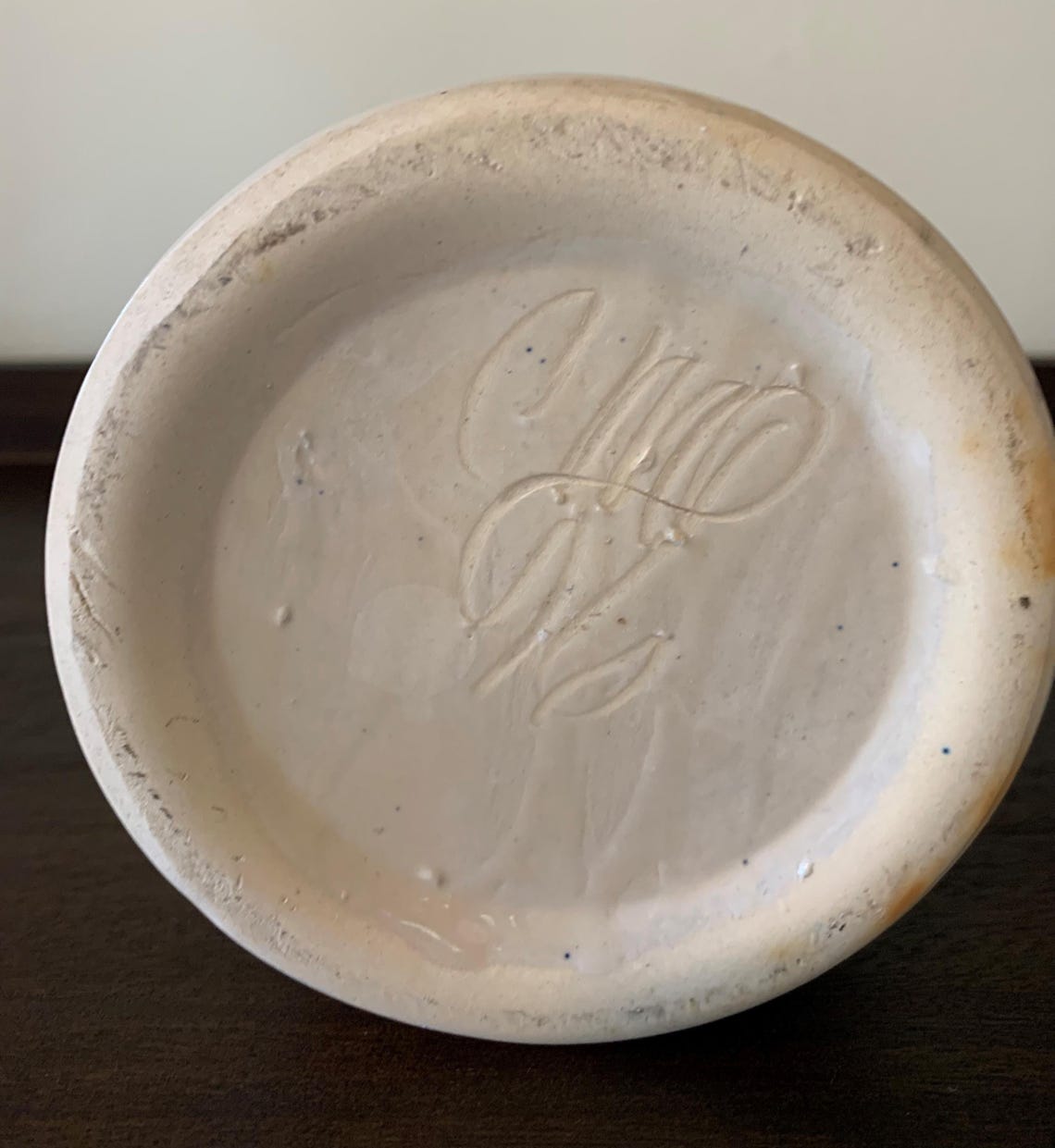 Vintage Crock Bunny Rabbit Pottery: Signed Farmhouse Utensil Holder - Etsy