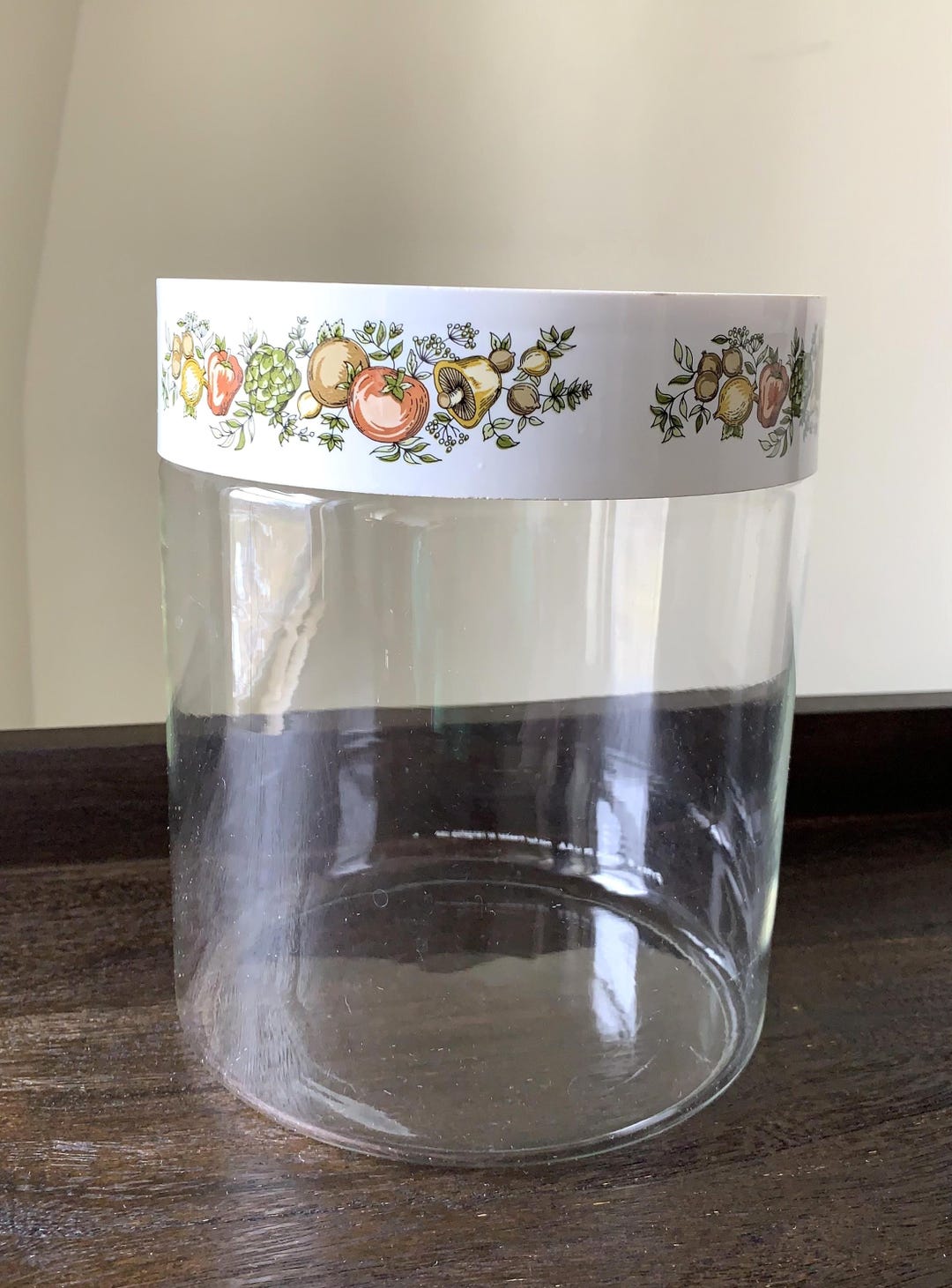 Vintage Pyrex Canister Spice of Life Storage Container Kitchen Storage ...