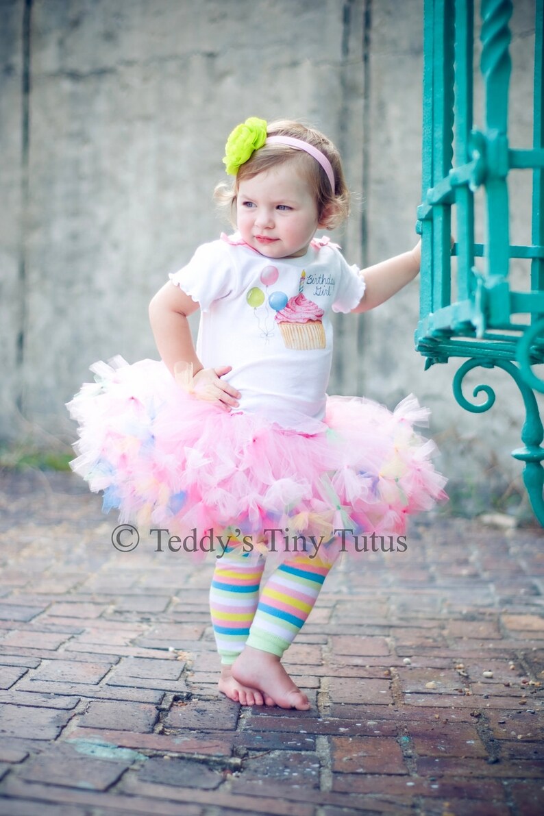 Birthday Tutu Set Toddler Birthday Girl Outfits Birthday Pettiskirt Outfit Toddler Cupcake Dress 2t 3t 4t
