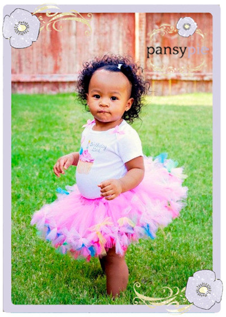 Birthday Tutu Set Toddler Birthday Girl Outfits Birthday Pettiskirt Outfit Toddler Cupcake Dress 2t 3t 4t