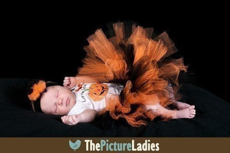 Newborn Halloween Costume Little Pumpkin Baby Girl Halloween Costume Baby Pumpkin Costume Halloween Tutu Halloween Onesie First Halloween