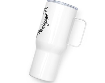 Taza de viaje con asa