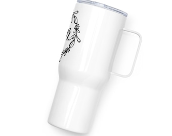 Taza de viaje con asa