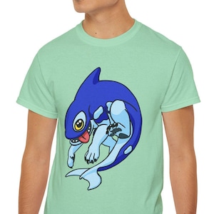 Rivals of Aether 2 Orcane T-Shirt: Vintage Feel Cotton Gaming Tee