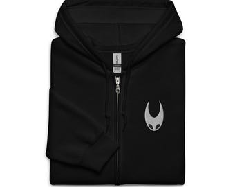 Hollow Knight: Silksong Hornet Front Embroidery and Back Print Hoodie
