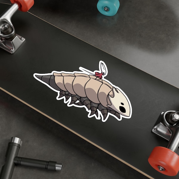 Silksong Hornet & Bell Beast Sticker: Water-Resistant Fan Art Decal