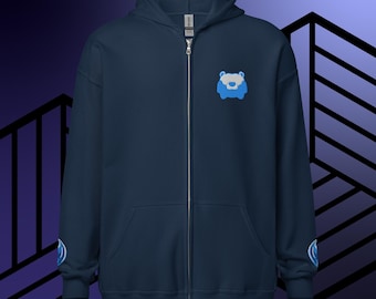 Rivals of Aether 2 Etalus Unisex Hoodie mit Reißverschluss