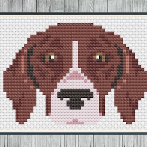 German Shorthaired Pointer Cross Stitch Pattern PDF, Digital File Only