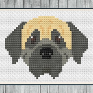 English Mastiff Cross Stitch Pattern PDF, Digital File Only - Etsy