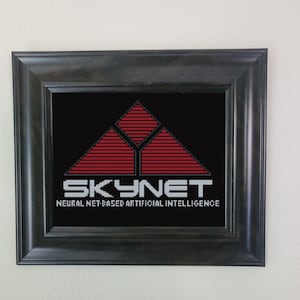 ターミネーター - スカイネット ロゴ - クロスステッチ パターン | すぐにダウンロード可能な PDF