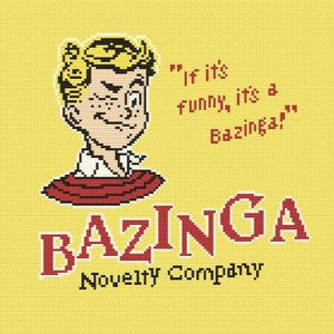 Bazinga! - Cross Stitch Pattern | Instant Downloadable PDF